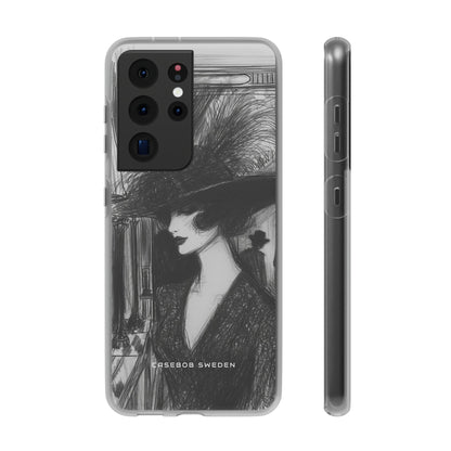 Timeless Elegance in Monochrome Samsung S21 - Flexi Phone Case