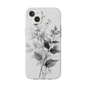 Botanical Serenity | Flexible Handyhülle für iPhone