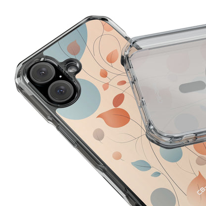 Gentle Leaves Drift iPhone Case - Impact