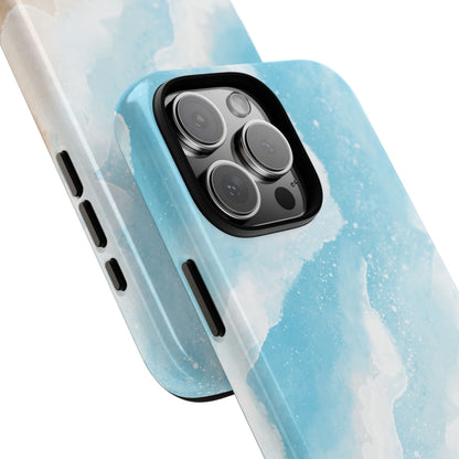 Serene Coastal Whispers - iPhone Case