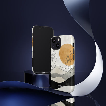 Orange Halo iPhone 13 Mini Case - Tough