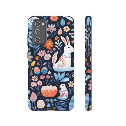 Bunnies Play Among Flowers - Samsung Case