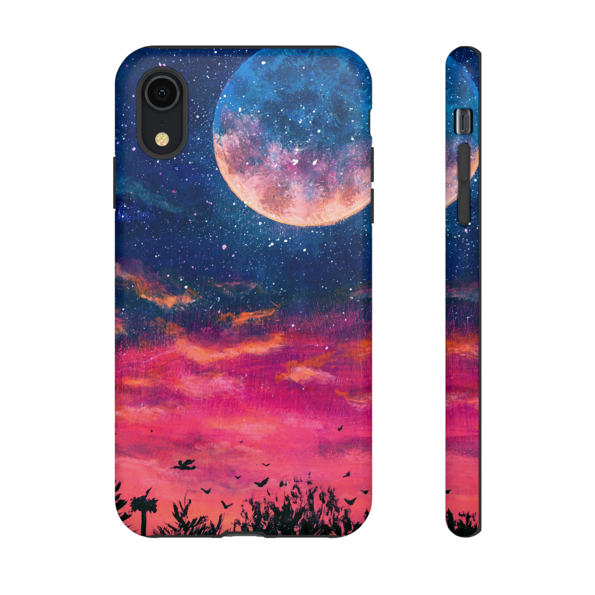 Oil painting - Big Planet - Protective Phone Case