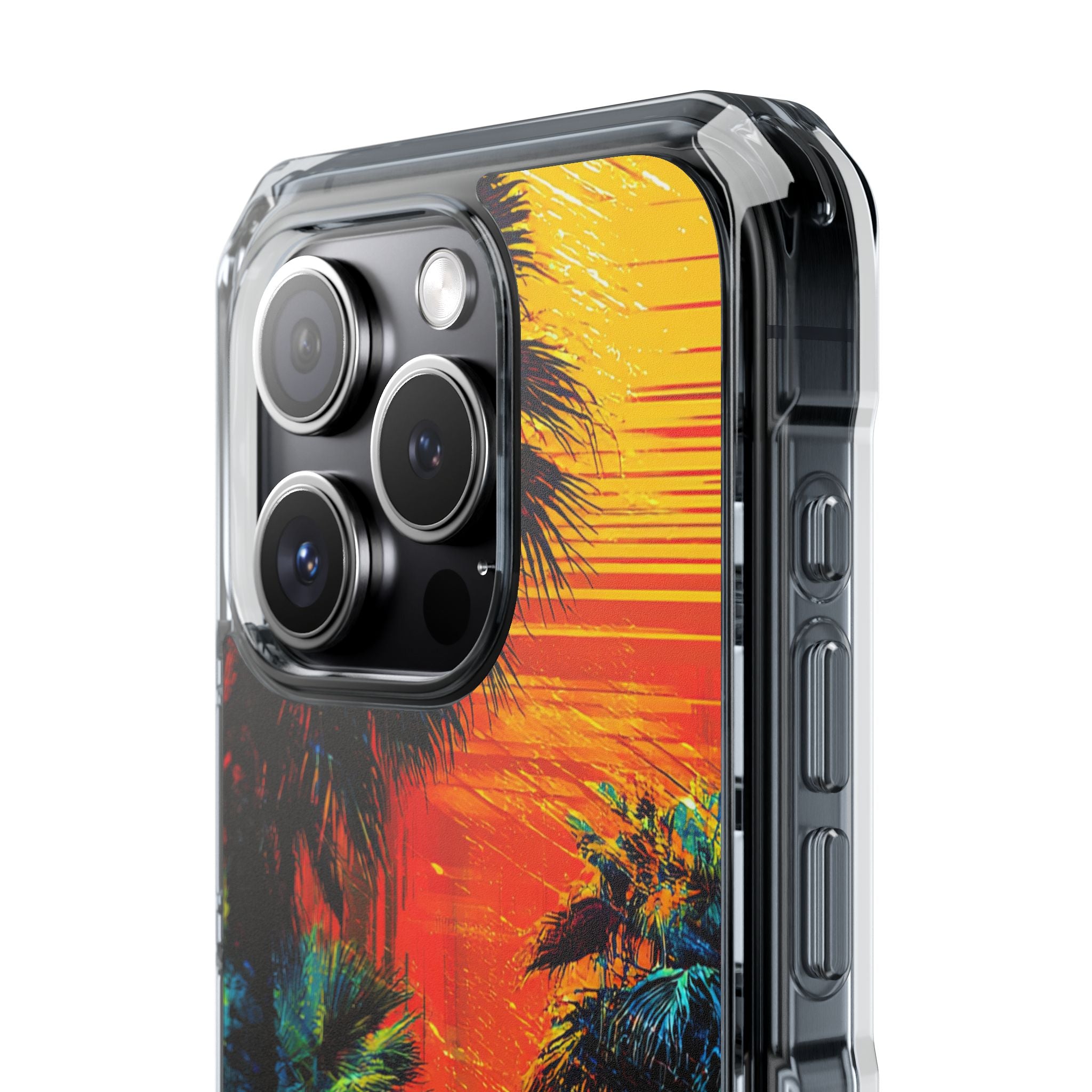 Tropical Sunburst iPhone 15 Pro Case - Impact