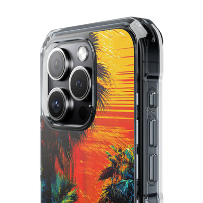 Tropical Sunburst iPhone 15 Pro Case - Impact