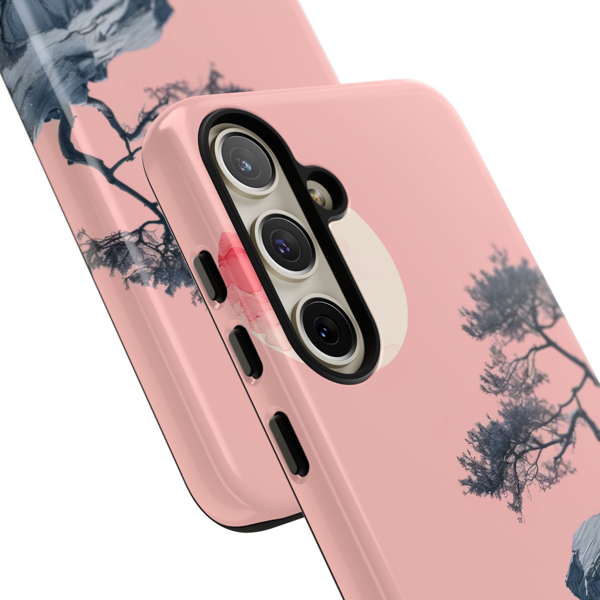 Crimson Moon Tree Samsung S24 Plus Case - Tough