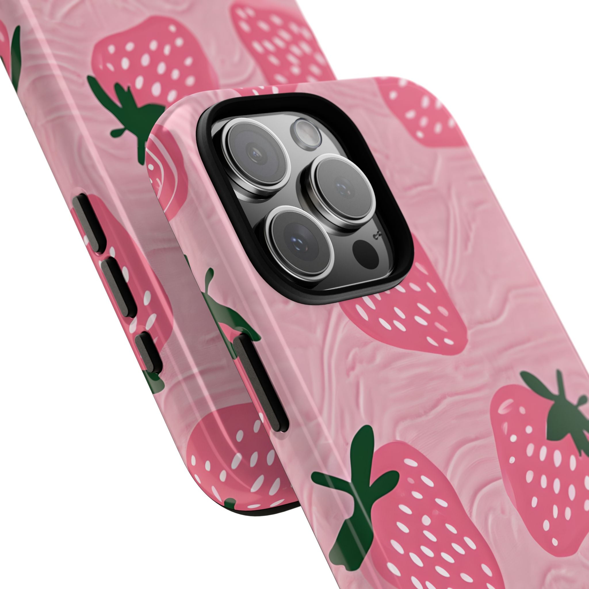 Summer Strawberry Delight - iPhone Case