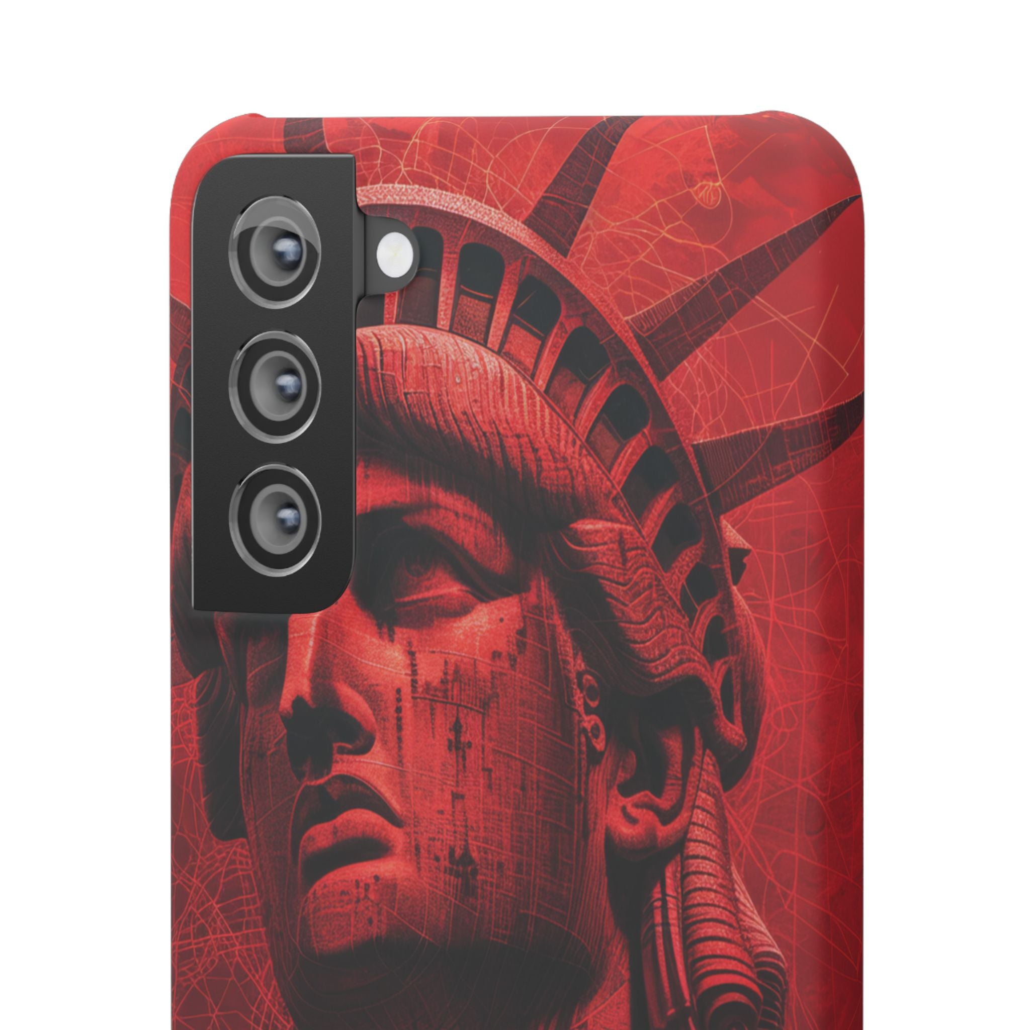 Zen Red Liberty Vision Samsung S21 - Slim Phone Case