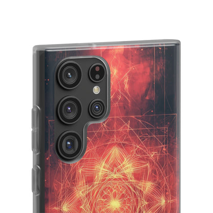 Radiant Mandala Samsung S22 Ultra Case - Soft