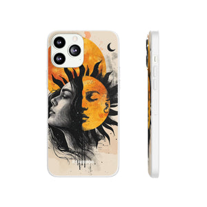 Sunlit Duality | Flexible Phone Case for iPhone