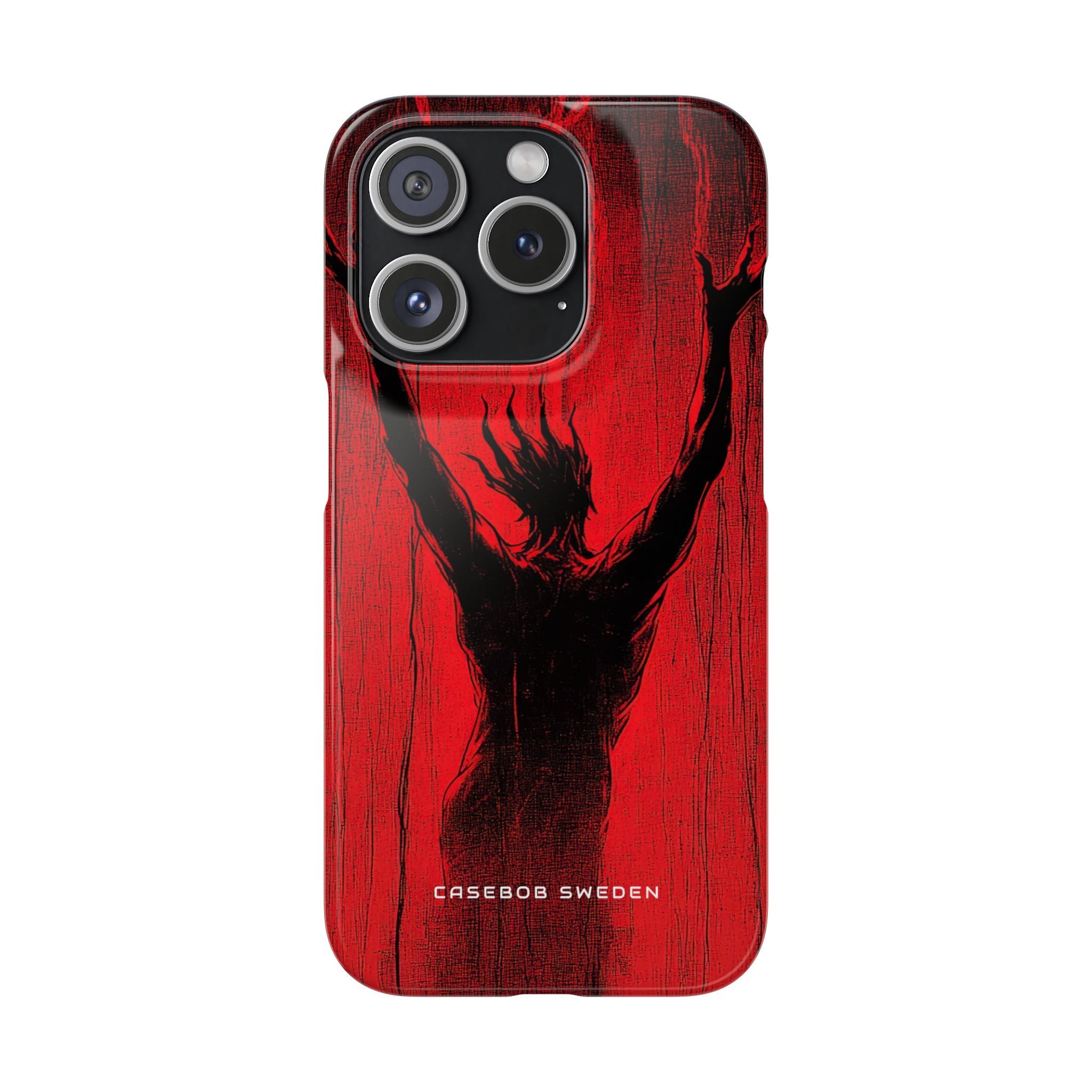 Crimson Despair iPhone 15 - Slim Phone Case