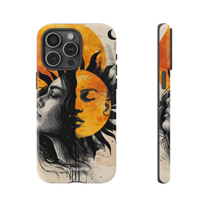 Sunlit Duality | Protective Phone Case for iPhone