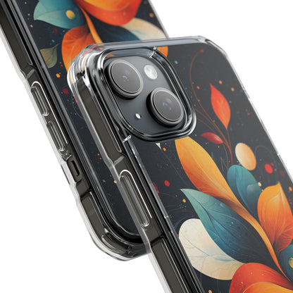 Vibrant Floral Harmony iPhone Case - Impact