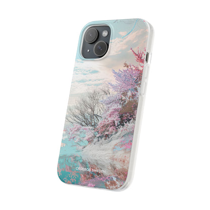 Spring Dreamscape - Flexi iPhone 15 Phone Case