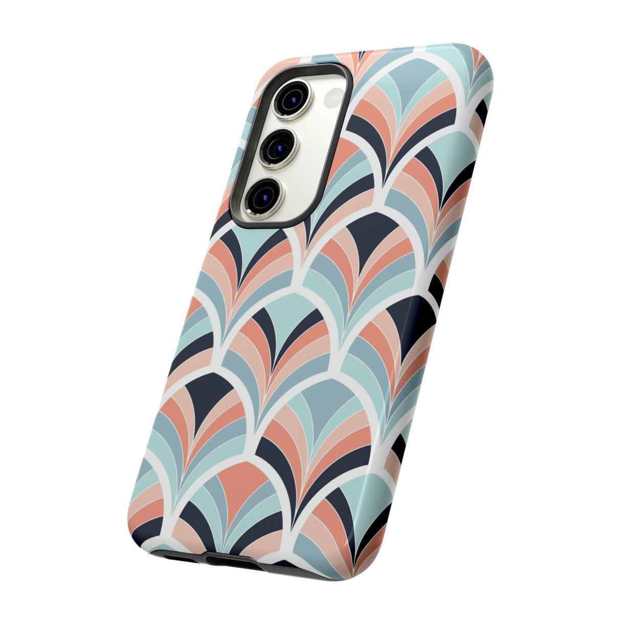 Baby Blue Retro - Protective Phone Case