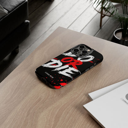 Do Or Die Splatter iPhone 14 Pro Case - Tough