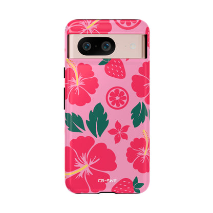 Tropical Hibiscus Harmony - Google Pixel Case