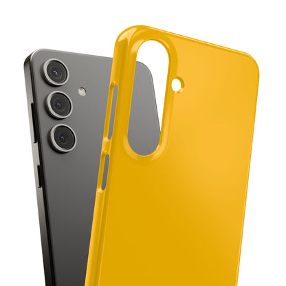 Amber Yellow - Slim Samsung S24 Phone Case