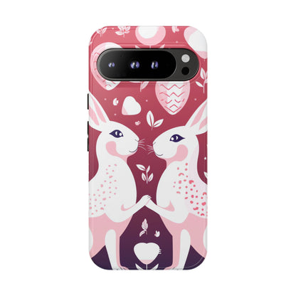 Rabbits Share Joy - Google Pixel Case