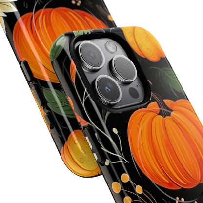 Pumpkin Glow iPhone 15 Pro Case - Tough+