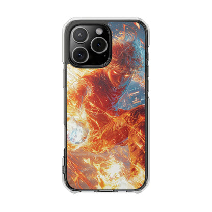 Flames Dance Wildly iPhone Case - Impact