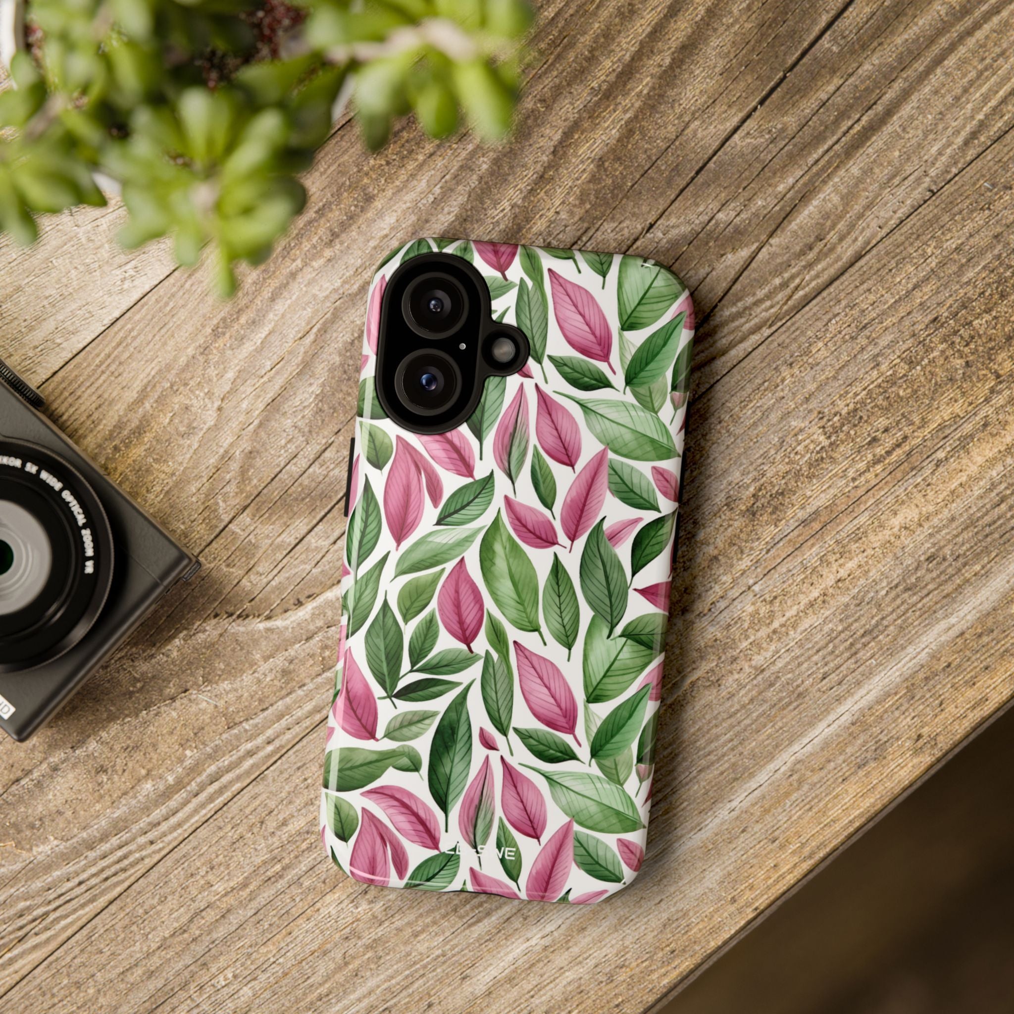 Lush Leaves Dance - iPhone Case