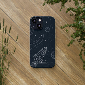 Cosmic Doodle Adventure | Biologisch abbaubare Handyhülle