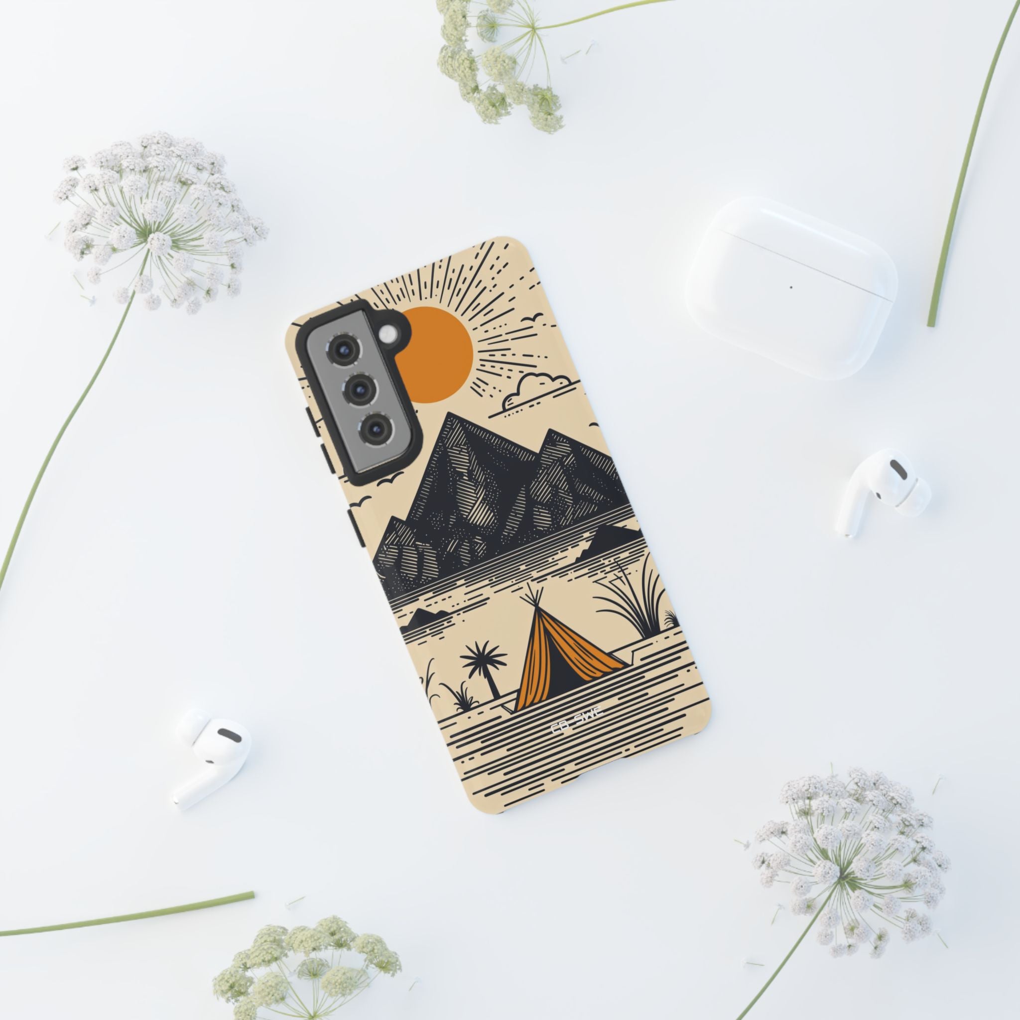 Golden Tent Awaits - Samsung Case