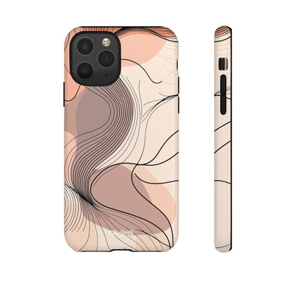 Gentle Waves Flow - iPhone Case