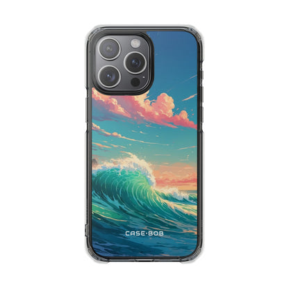 Turquoise Curl iPhone 15 Pro Max Case - Impact