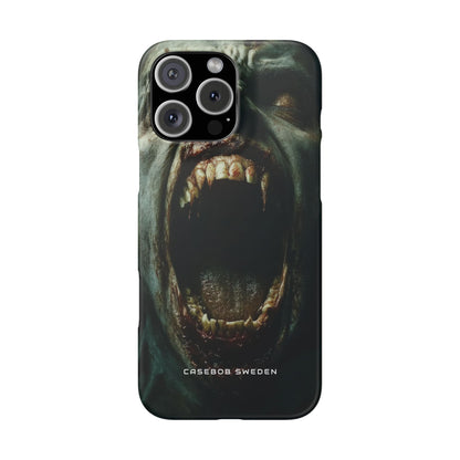 Gothic Wail of Decay iPhone 16 - Slim Phone Case