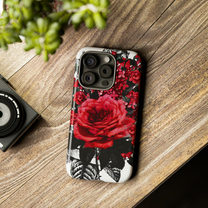 Rola Rose Gothic Flower - Protective Phone Case