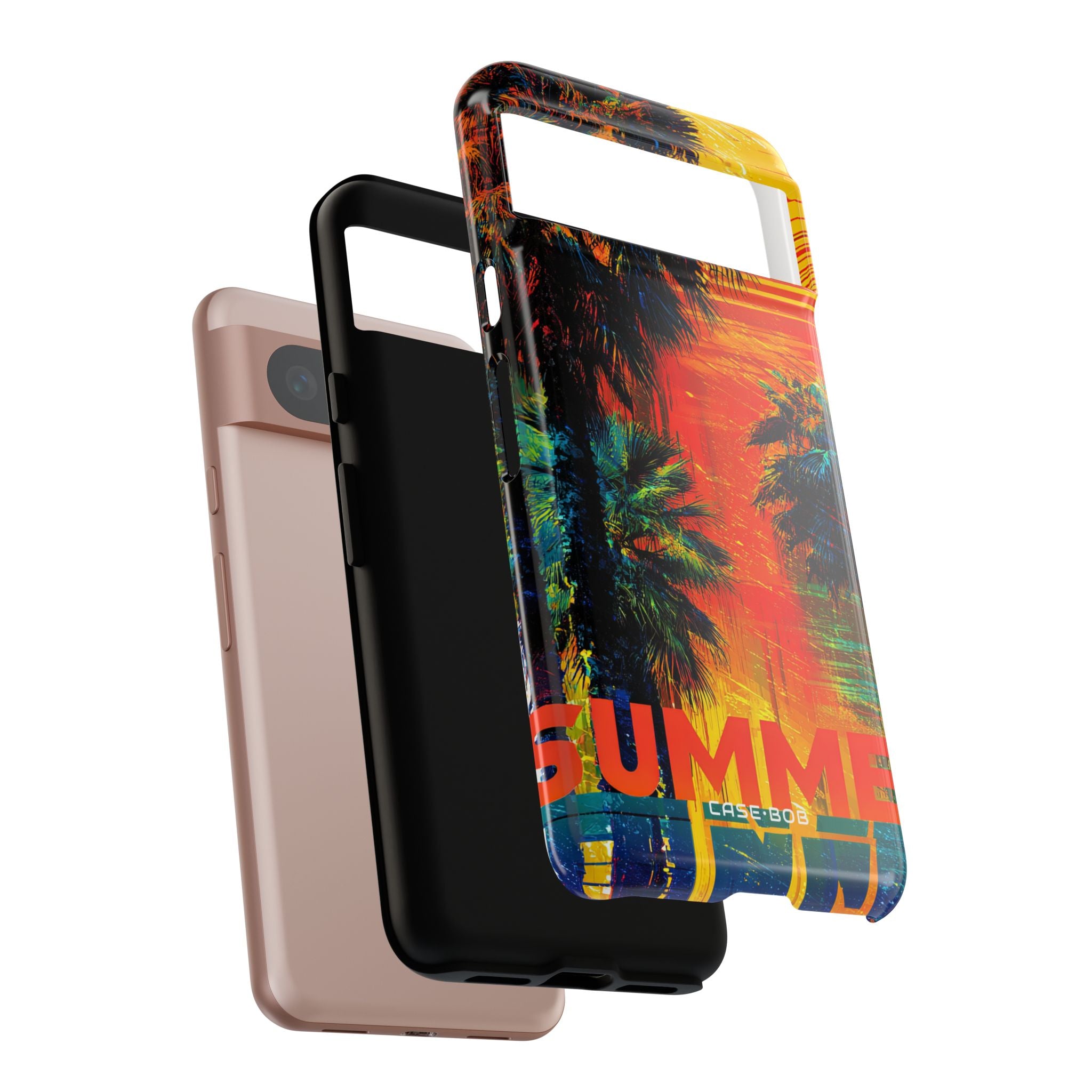 Tropical Sunburst Google Pixel 8 Case - Tough