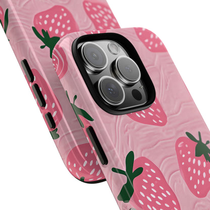 Summer Strawberry Delight - iPhone Case