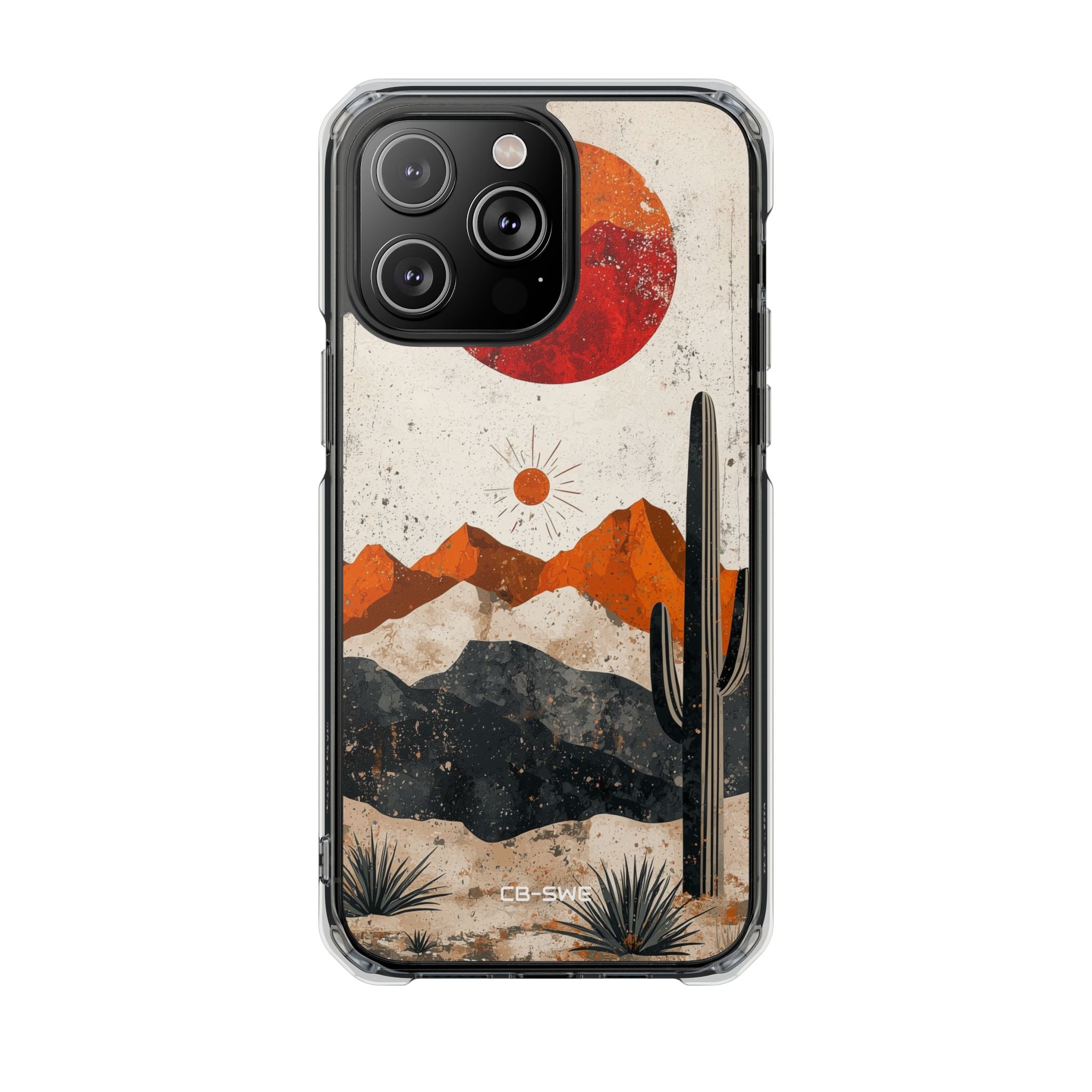 Desert Sun Rises iPhone Case - Impact