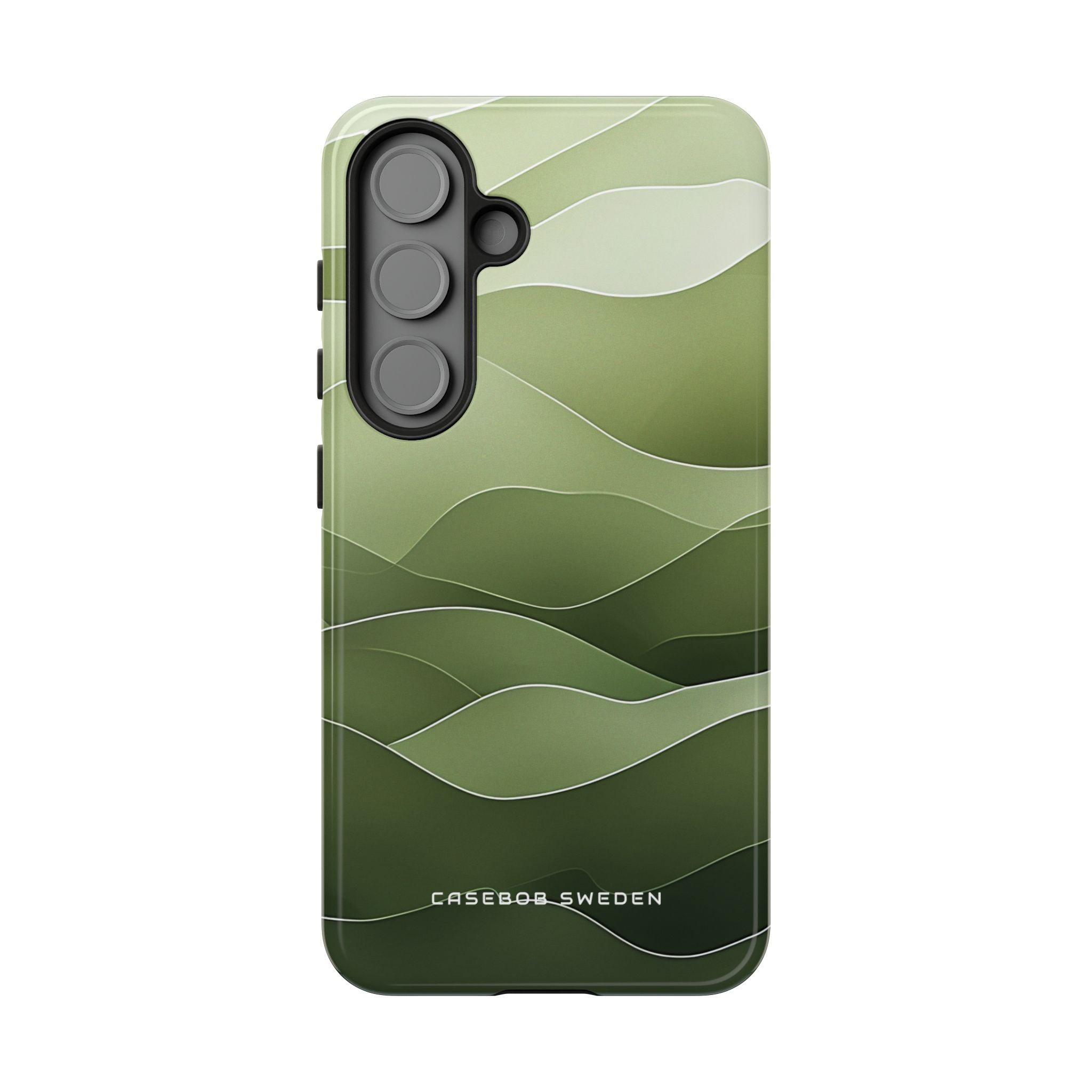 Soothing Green Waves Samsung S25 - Tough Phone Case