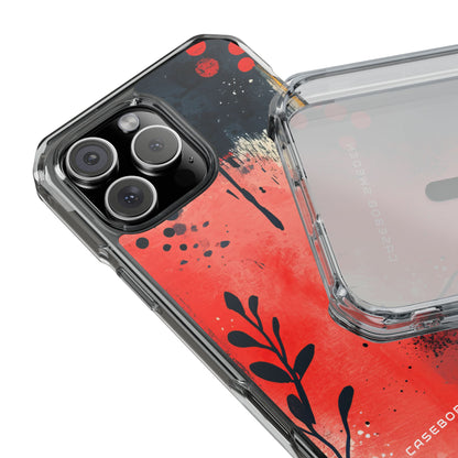 Vibrant Floral Energy iPhone 16 - Clear Impact Phone Case