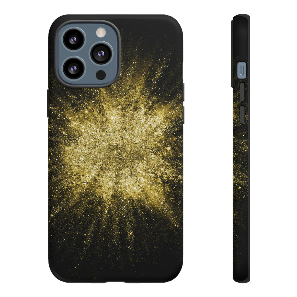 Gold Glitter Background - Protective Phone Case