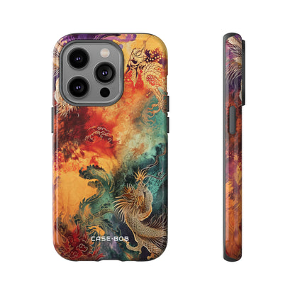 Dragon Ember iPhone 14 Pro Case - Tough