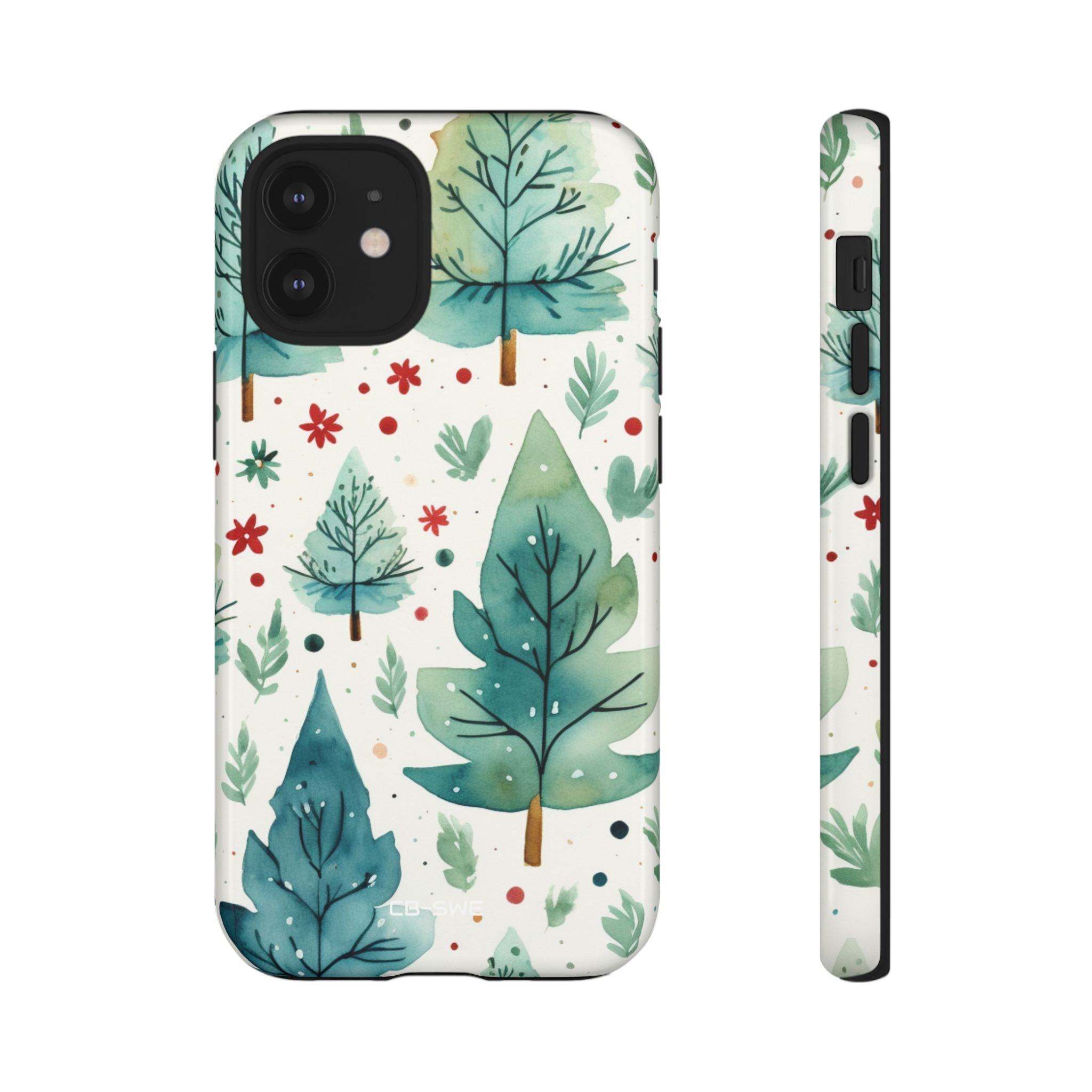 Joyful Evergreen Dance - iPhone Case