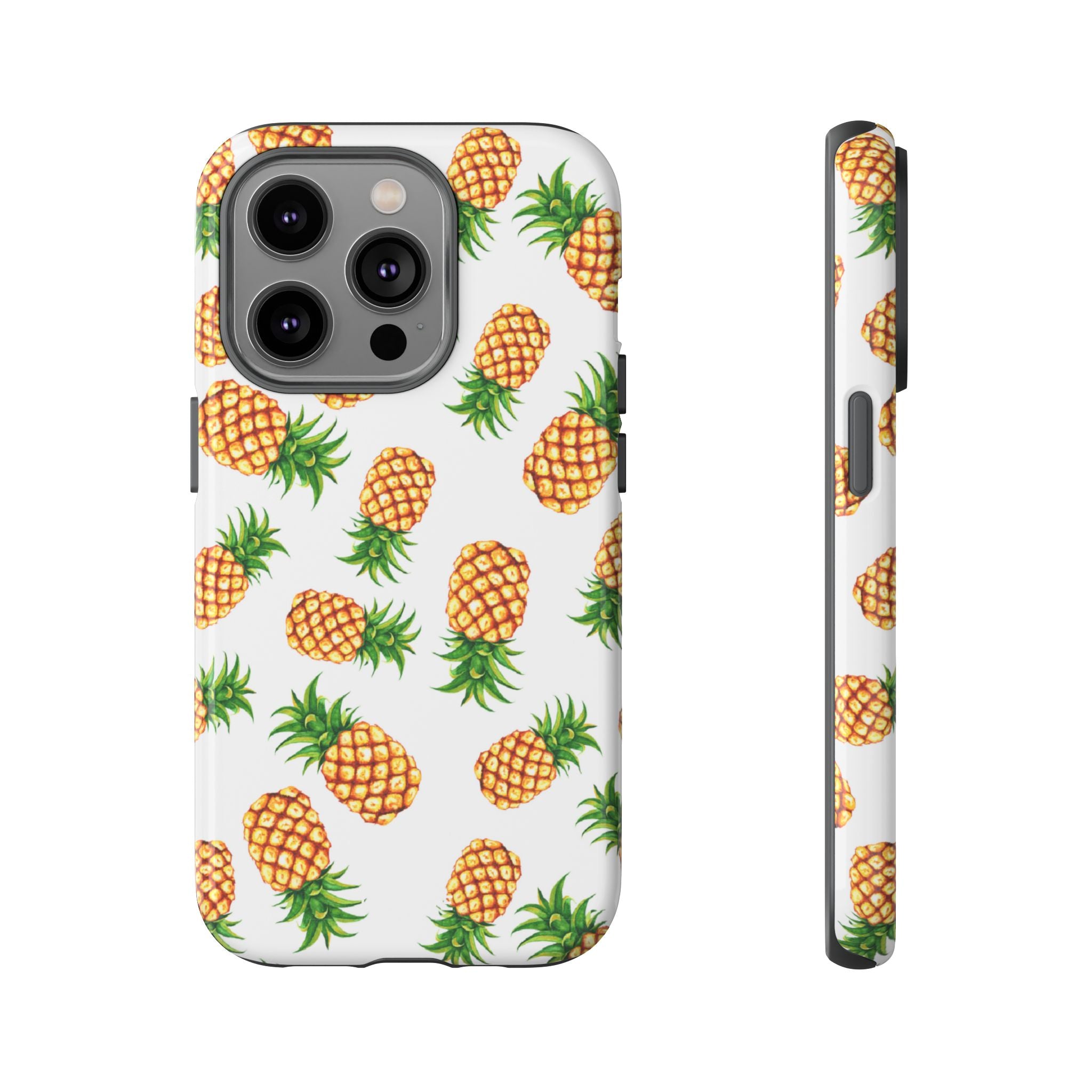 Pineapples Dance Joyfully - iPhone Case