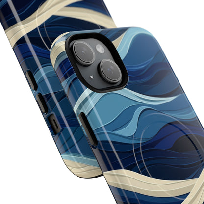 Ocean Rhythm iPhone 15 Plus Case - Tough+