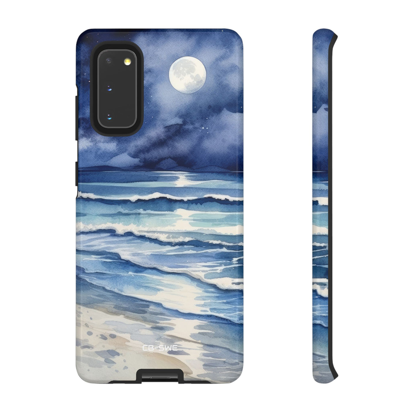 Moonlight Reflects Waves - Samsung Case