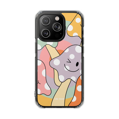 Playful Mushroom Friends iPhone Case - Impact