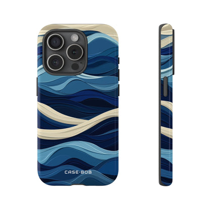 Ocean Rhythm iPhone 15 Pro Case - Tough