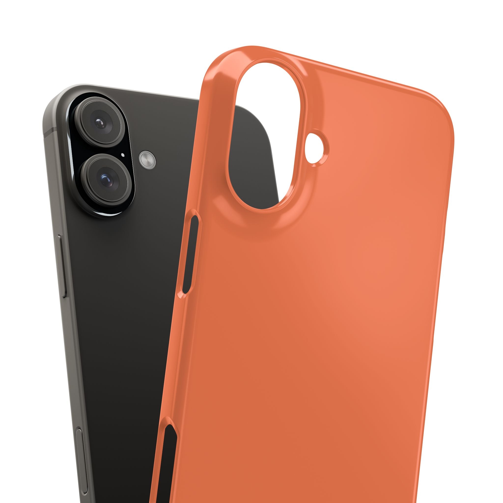 Coral iPhone 16 - Slim Phone Case