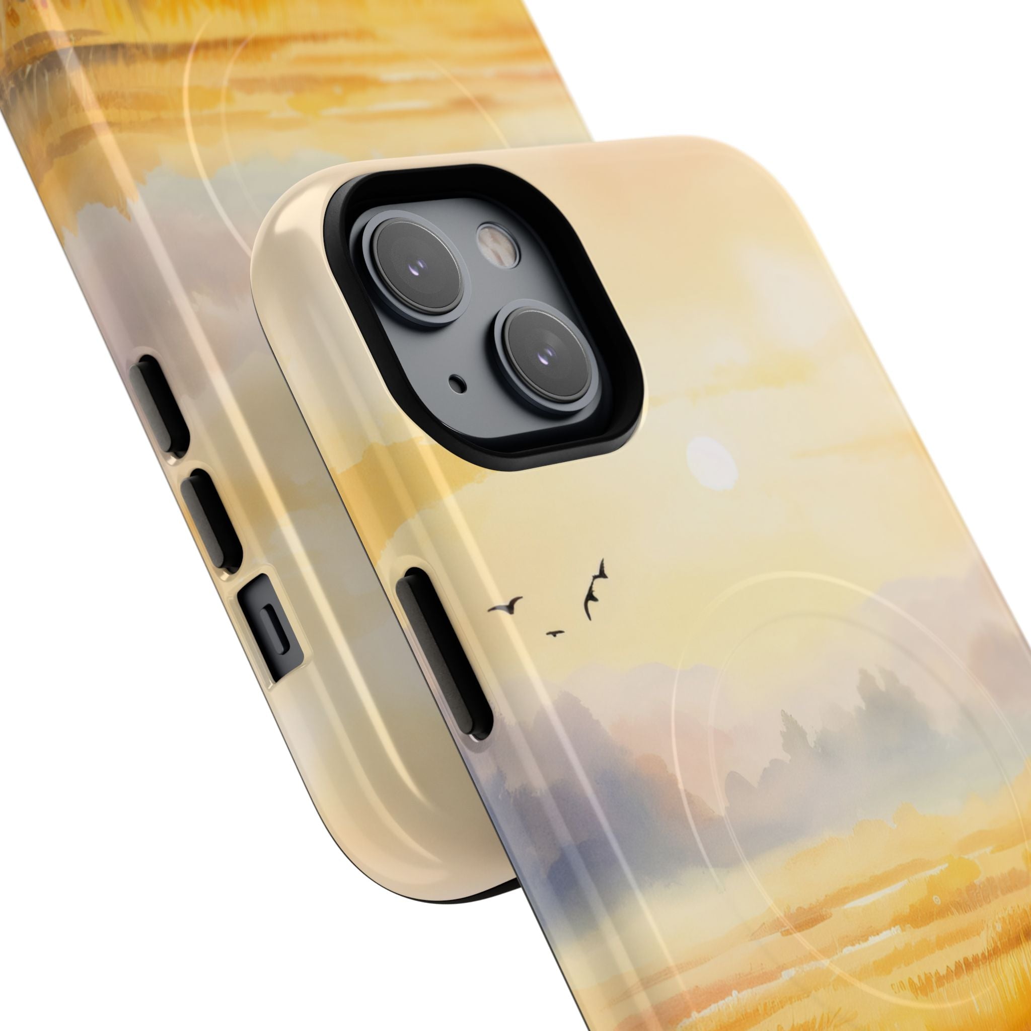 Glowing Sunrise iPhone 14 Plus Case - Tough+