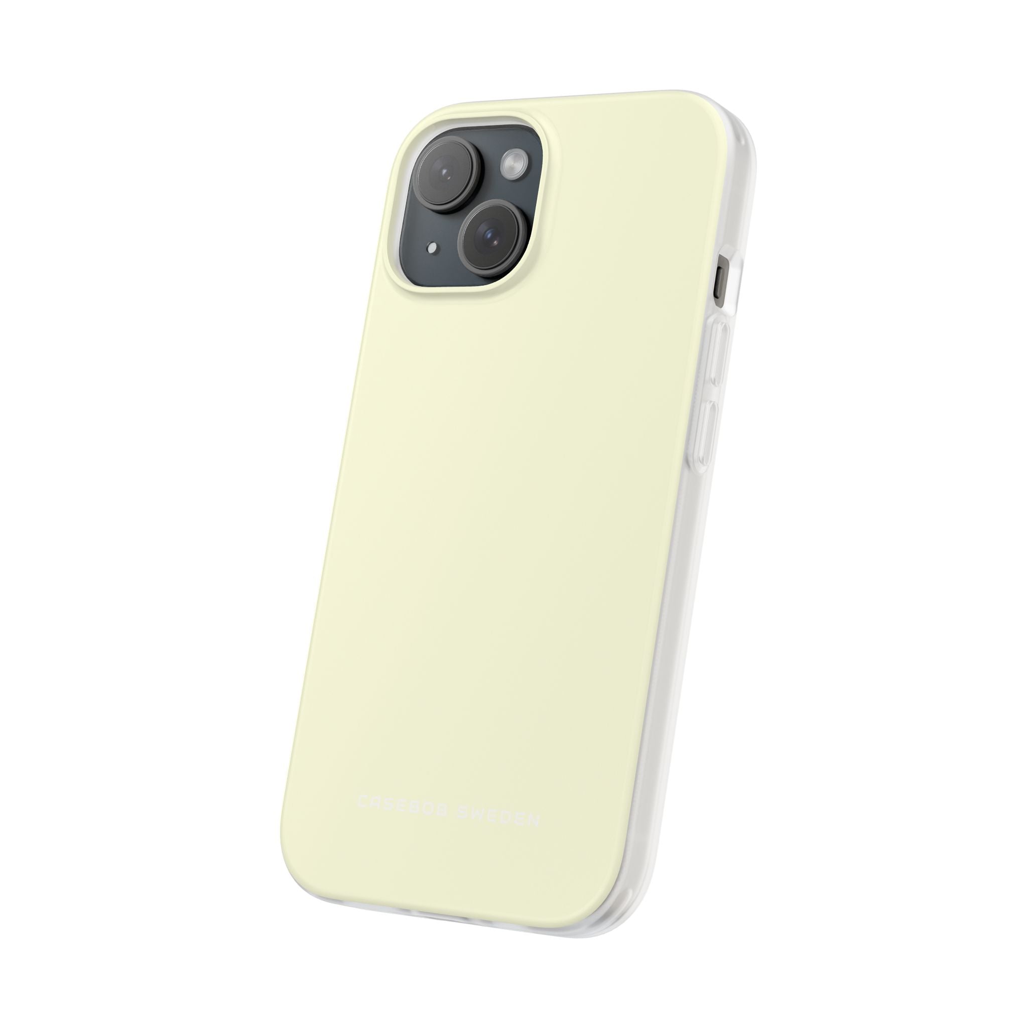 Light Yellow iPhone 15 - Flexi Phone Case