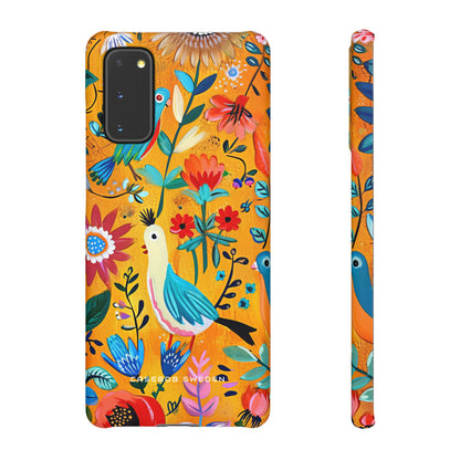 Whimsical Vintage Nature Harmony Samsung S20 - Slim Phone Case