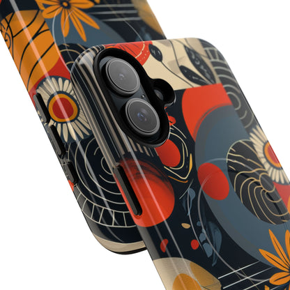 Fire Bloom Flow iPhone 16 - Tough+